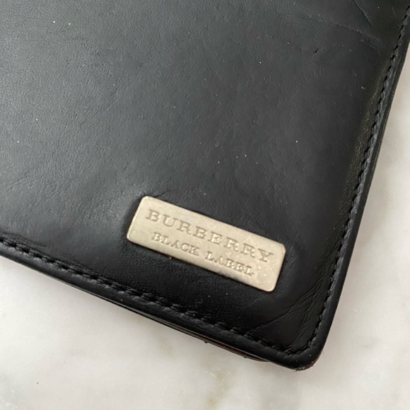 Burberry Black Leather Wallet! - Picture 2 of 7